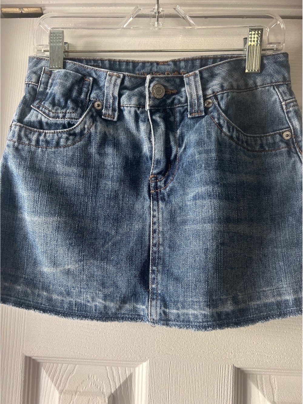 Limited Too Girls Denim Mini Skirt Size 10 Regular